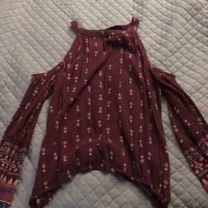 Off The Shoulder Shirt / Tank with Long Sleeves